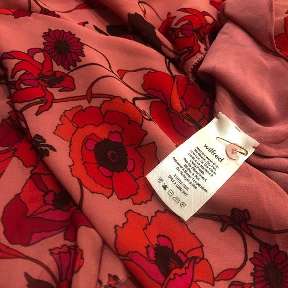 Aritzia Wilfred Adele Floral Blouse - Picture 4 of 5